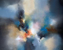 Deeply by Simon Kenny - Original Painting on Box Canvas sized 60x48 inches. Available from Whitewall Galleries